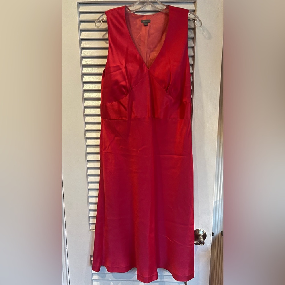 Ann Taylor Strapless Pink Dress